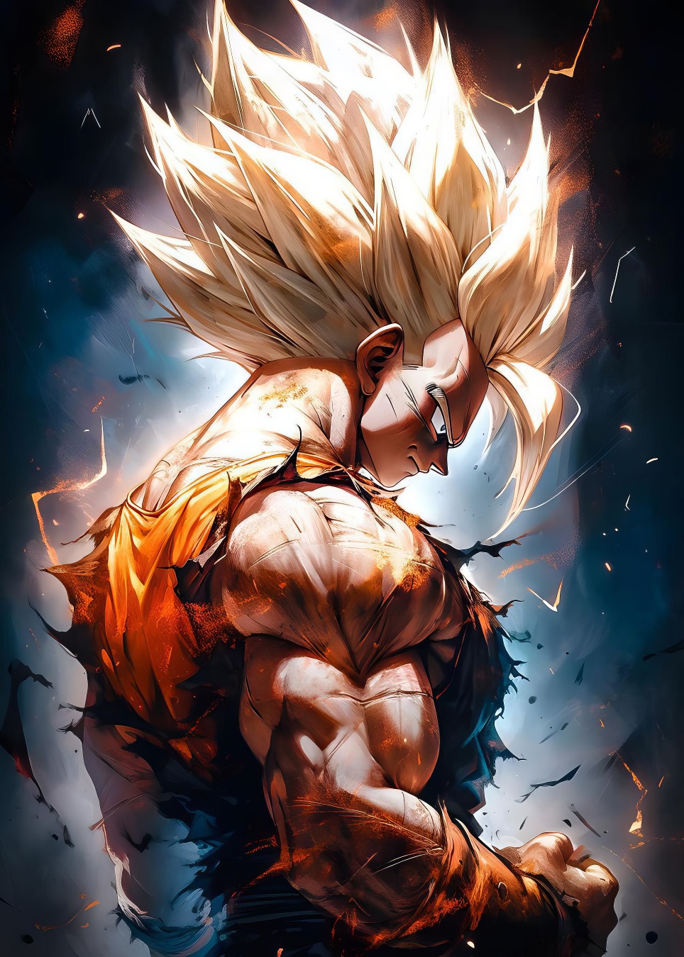 Umělecký obraz pro náročné - Son Goku