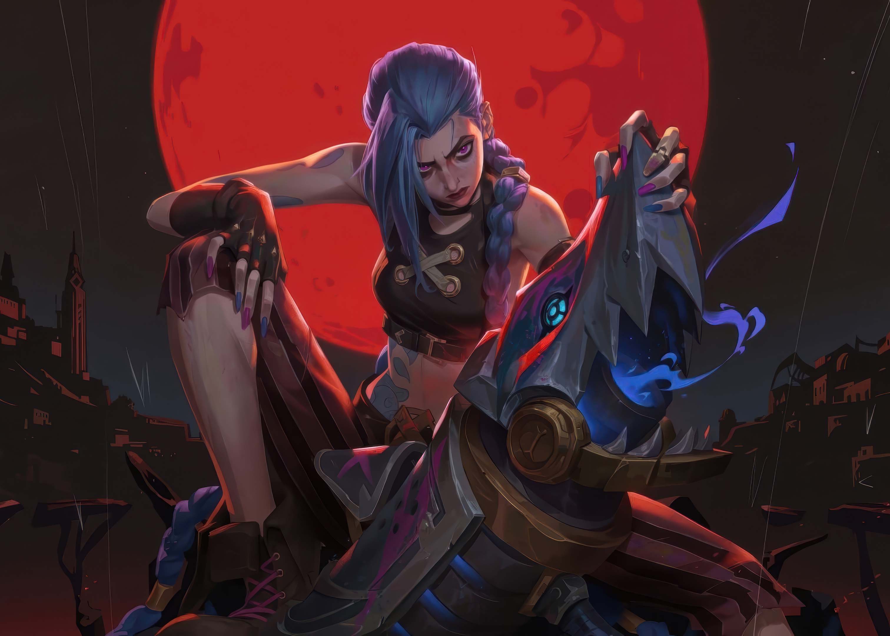 Hliníkový obraz na zdi - Jinx