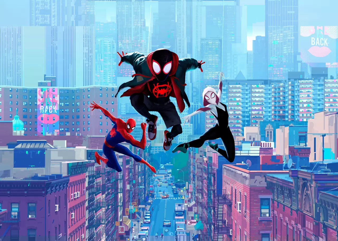 Tisk metalického obrazu s designem Spider-man