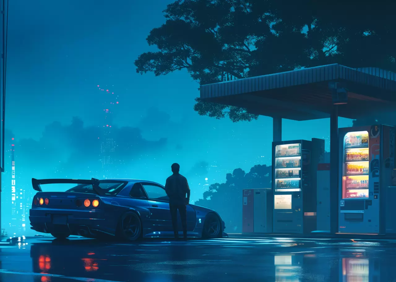 Exkluzivní obraz s motivem Nissan GT-R