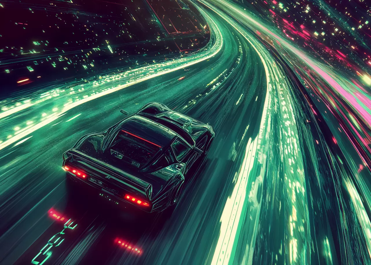 Premiový obraz na zeď Auto 